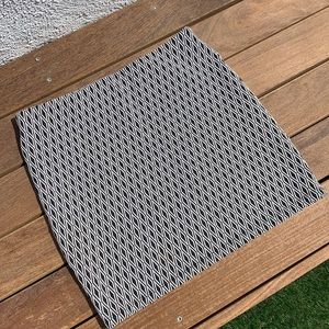 Black and White Mini Skirt